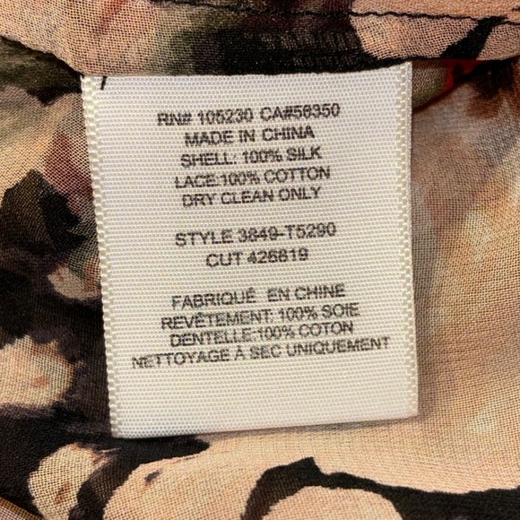 Joie Eber Silk Blouse in Caviar Size XXS - Picture 4 of 8